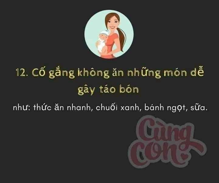 21 điều nhất định phải kiêng kỵ sau sinh