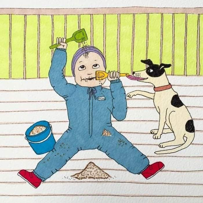 MOM NÀO BẢO Ở NHÀ CHĂM CON NHÀN VÀ SƯỚNG LẮM RA EM KỂ CHO MÀ NGHE 😂😂

Từ bao đời nay, người ta luôn mặc định mẹ ở nhà chăm con là nhàn và sướng, không phải lo đến chuyện đi làm kiếm tiền mưu sinh. Định nghĩa về công việc chăm con trong mắt mọi người đơn giản lắm, đâu có vất vả bằng 8 tiếng ngồi lì văn phòng, đầu tuần họp, cuối tuần báo cáo công việc, sáng đến đúng giờ chấm vân tay, chiều cũng không thể về sớm. Ngay cả chính phụ nữ chúng ta, khi biết có ai đó, bạn bè hay hàng xóm “được” ở nhà chăm con là trầm trồ lên đó sao.

Trong mắt mọi người, tất nhiên bao gồm cả những ông chồng, chăm con là ôm con cả ngày. Cái bọn trẻ con chưa biết đi ấy, tay chân bụ bẫm dễ thương, người thì thơm thơm mùi sữa, ôm cả ngày thì còn gì sung sướng, nhàn hạ bằng.

Nhàn và sướng như vậy nên nếu:

- Ở nhà chăm con mà để nhà cửa bừa bộn, quần áo quên chưa cho vào máy giặt giặt thì sẽ bị hỏi “cả ngày làm việc gì mà để nhà cửa thế này?”.

- Ở nhà chăm con mà chồng nhắn tin, gọi điện chưa trả lời ngay, thì sẽ bị thắc mắc “không biết làm gì mà không nghe máy?”.

- Ở nhà chăm con mà đầu tóc bù xù, quần áo luộm thuộm, thì sẽ bị nói “không biết tự chăm lo cho bản thân, không biết sắp xếp thời gian”.

- Ở nhà chăm con mà cuối ngày chồng về mặt khó chịu, cáu kỉnh, thì sẽ bị mắng “chồng đi làm về mệt không được một lời hỏi han”.

Chăm con cụ thể là công việc gì mà ai cũng bảo là nhàn vậy?

Chăm con hay trông con cụ thể bao hàm những công việc gì? Mà ai cũng trầm trồ, ngưỡng mộ vì là nhàn, vì là sướng. Vâng chúng tôi sướng lắm! Chăm con là tổng hòa của nhiều công việc ai cũng bảo là dễ và vụn vặt ấy.

Chăm con là cho con bú, cho con ăn, vệ sinh cho con, tắm cho con, chơi với con, bế con khi con muốn, nói chuyện với con khi con cần, thức đêm cùng con khi con không chịu ngủ. Chăm con còn là dọn dẹp nhà cửa, chăm con còn là phải luôn vui vẻ, tinh thần thoải mái để đủ sữa cho con.
Chăm con là tắm, là vệ sinh cá nhân thật nhanh, là bật dậy như lò xo khi nghe tiếng con khóc, ọ ọe bên tai. Chăm con là những giấc ngủ lơ mơ, tự dặn mình không được ngủ sâu giấc, còn dậy cho con bú, còn xem con có ra mồ hôi không, còn phải đắp chăn cho con nhỡ con bị lạnh.

Khi con đang ở giai đoạn sơ sinh, người ta sẽ nói “tầm này vẫn chưa vất đâu, giờ nó toàn ngủ và ti mẹ, mẹ tha hồ mà nằm chơi”. Nhưng họ đâu biết rằng một ngày đứa trẻ sơ sinh đại tiện, tiểu tiện bao nhiêu lần và người mẹ khi con ngủ thì còn phải tranh thủ giặt giũ, nấu nướng, dọn dẹp nhà cửa. Rồi còn nhiều vấn đề xảy đến mà mẹ phải một mình xoay xở như con nôn trớ, con bị táo bón, con hắt hơi sổ mũi, con bị rôm sẩy, con bỗng nhiên bỏ bú, con bỗng nhiên ngủ ngày chơi đêm…

Cứ thử trải qua 8 tiếng ở công sở và 8 tiếng ở nhà trông con, xem thời gian nào trôi đi nhanh hơn. Chưa hết đâu, đêm đến các ông chồng được ngủ trọn giấc, mà nếu con có khóc thì cũng trùm chăn kín mít để giấc ngủ không bị ảnh hưởng. Còn một mẹ một con cứ thế hết ôm nhau rồi chơi với nhau cho đến tận sáng.

Khi con đến tuổi ăn dặm, thì công việc vất vả nhất mà người mẹ phải làm là tìm ra phương pháp ăn phù hợp với con. Nhưng thực tế công việc này chưa vất vả bằng việc phải đứng ra bảo vệ chính kiến trước lời khuyên chẳng đâu vào đâu của mọi người xung quanh. Nếu con bụ bẫm thì không sao, con mà “còi” mặc dù nó nhanh nhẹn thì kiểu gì cũng bị mắng xối xả, “có mỗi việc cho nó ăn mà cũng không xong”, “để con còi dí thế à”, “chăm con kiểu gì vậy”.

Đến lúc con biết đi, chuyển sang ăn cơm, nói được nhiều hơn, thì người mẹ lại phải lo dạy con thế nào, đối phó với những khủng hoảng của con ra sao. Khi ấy con không vâng, ạ, dạ, thưa với người lớn, con ngang bướng, ương ngạch, nghịch ngợm thì cũng đổ lỗi hết lên đầu người mẹ rằng “mẹ không biết dạy con”, “con hư tại mẹ”.

Nếu ai thắc mắc vợ ở nhà làm gì thì hãy thử dành 1 ngày ở nhà chăm con toàn thời gian, nếu không thì thử thức một đêm chơi với con, sẽ có câu trả lời ngay. Đảm bảo các ông chồng sẽ sợ “xanh mặt”, thà đi làm còn hơn phải ở nhà chơi với con. Khi đã hiểu rồi thì xin đừng quát tháo, so bì hay coi thường những người làm mẹ. Họ thực sự là “siêu nhân” đấy, không phải người bình thường đâu!

- Illustration by Jade Nordahl