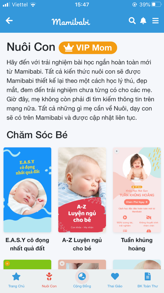 Ad ơi. App mình có mục giáo dục ( dạy ) con theo các khoảng thời gian từ 0 tuổi  bằng các trò chơi , các hoạt động để bé phát triển trí tuệ, ngôn ngữ,. . . không và ở đâu ạ ?