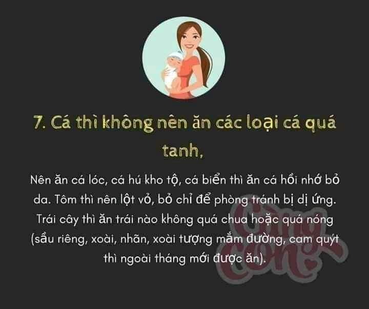 21 điều nhất định phải kiêng kỵ sau sinh