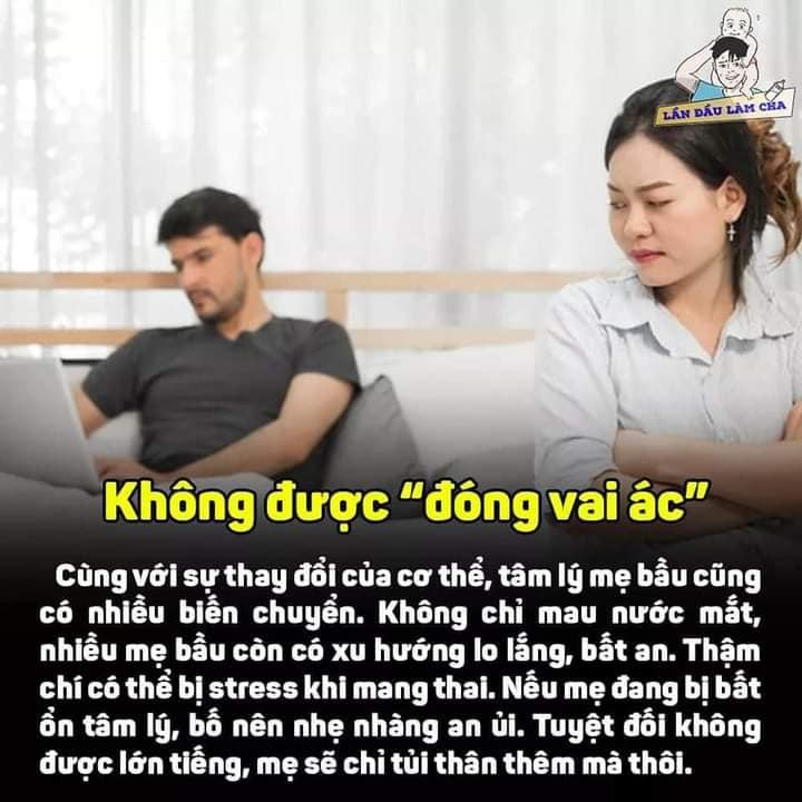 9 KHÔNG mọi ông chồng cần nhớ KHI VỢ MANG THAI