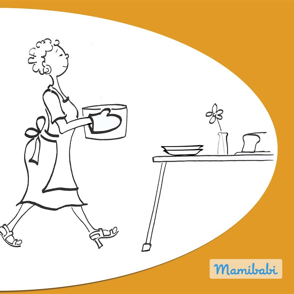 Truyện Ehon - Truyện tranh thai giáo: Có gì trong nồi vậy nhỉ?