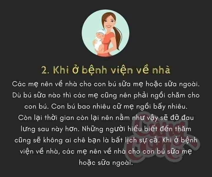 21 điều nhất định phải kiêng kỵ sau sinh