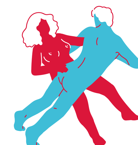 tư thế quan hệ khi mang thai: chữ thập đỏ