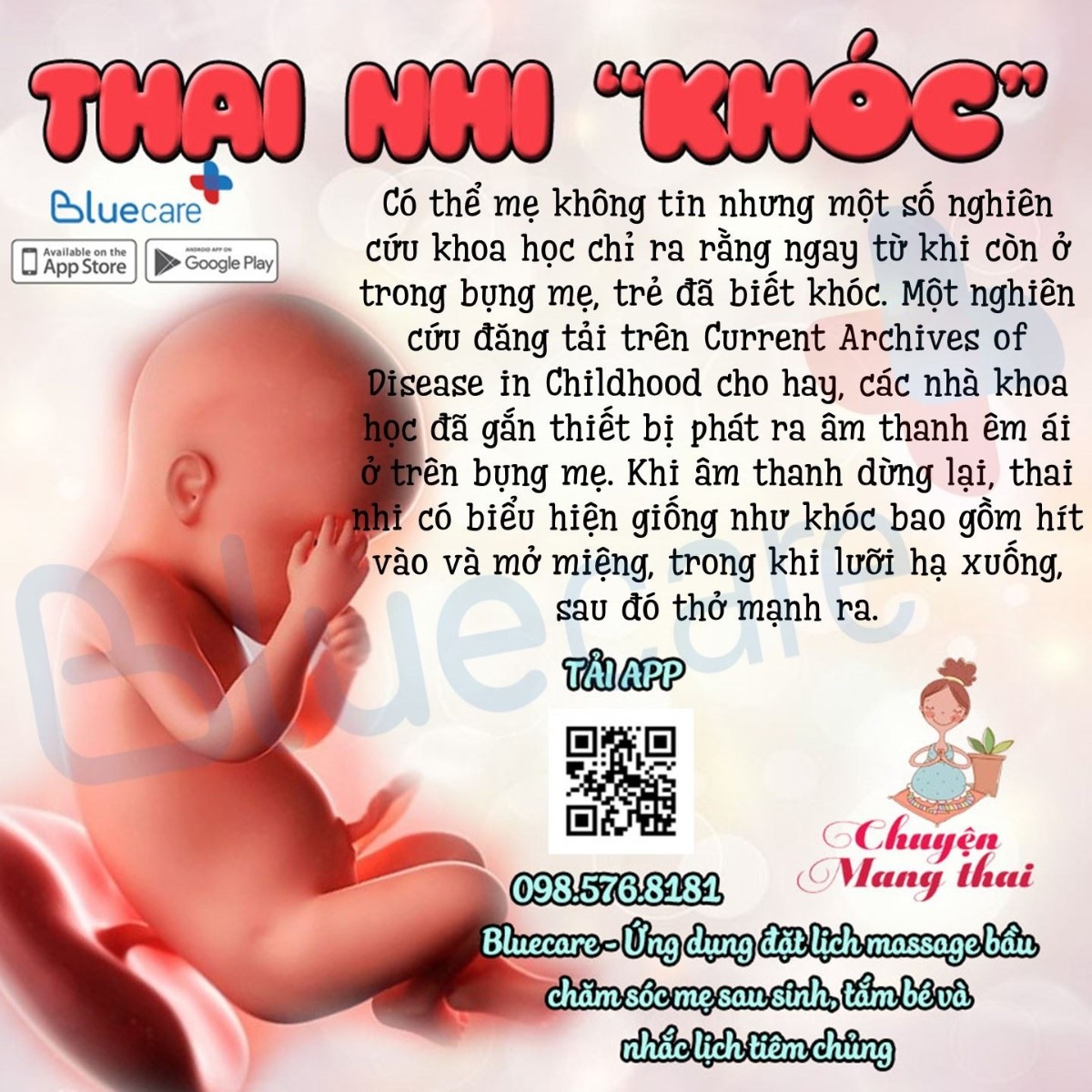 Trong bụng mẹ chúng tớ cũng bận phết đấy 😂