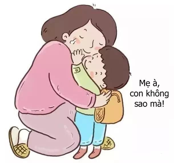 Bộ tranh: Mẹ luôn nghĩ mình yêu con nhất, nhưng bé còn yêu mẹ nhiều hơn thế ❤️