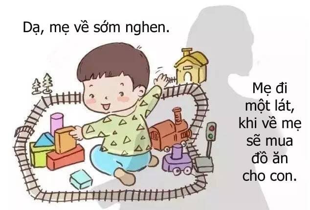 Bộ tranh: Mẹ luôn nghĩ mình yêu con nhất, nhưng bé còn yêu mẹ nhiều hơn thế ❤️