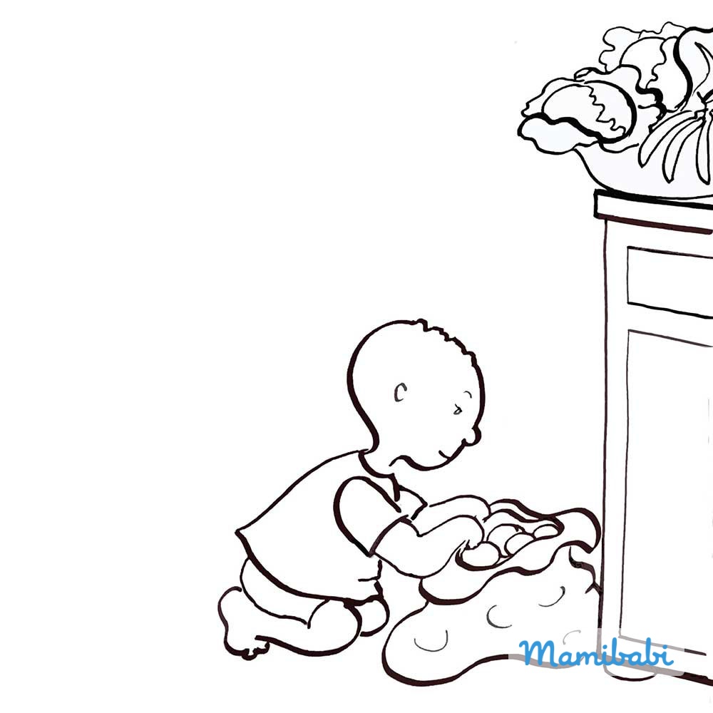 Truyện Ehon - Truyện tranh thai giáo: Có gì trong nồi vậy nhỉ?