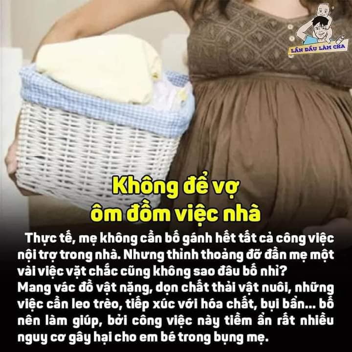 9 KHÔNG mọi ông chồng cần nhớ KHI VỢ MANG THAI
