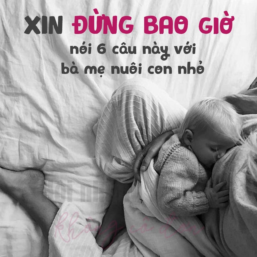 Xin đừng nói 6 câu này để tránh làm tổn thương các bà mẹ 😞

1. Sao con còi thế? không biết nuôi con à?

Mỗi đứa trẻ có cơ địa, khả năng hấp thụ thức ăn khác nhau hay do gen nên thể trạng cũng khác nhau. Nếu con ăn uống tốt, tăng cân đều, bụ bẫm thì không sao, con mà “còi” mặc dù nó nhanh nhẹn kiểu gì cũng bị dè bỉu là: "Có mỗi việc cho nó ăn cũng không xong", "để con còi thế à”, "chăm con kiểu gì vậy”. Có mẹ nào muốn con còi cọc chậm lớn cơ chứ.

2. Nuôi con thì tiêu gì mà tốn tiền!

Thực sự thì việc tiêu tiền của chồng cũng chẳng sướng gì đâu vậy mà còn nghe được nhà chồng, người thân hay hàng xóm nói mình là đồ ăn bám, hay chồng bảo là “mới đưa tiền tiêu gì mà đã hết rồi". Thì người phụ nữ sẽ đau lòng tủi nhục đến thế nào cơ chứ.

Ở nhà chăm con vất vả có khác gì chồng đi làm đâu. Nhiều lúc chỉ muốn đổi chỗ cho chồng để chồng hiểu nỗi khổ này. Nhưng mặc cho sự đời có thế nào thì mẹ cũng bỏ qua hết và chăm lo cho cuộc sống của con từng ngày khỏe mạnh.

3. Có mỗi việc ở nhà chăm con mà cũng kêu mệt.

“Có mỗi việc ở nhà chăm con mà cũng không xong” là câu nói mà hầu hết bà mẹ nào cũng đã từng nghe. Một câu nói đủ để dẫn người mẹ đi từ cảm xúc này đến cảm xúc khác. Tức giận có, tủi thân có, khóc có và stress nữa. Nhiều lúc họ còn tự hỏi bản thân: "Sao ai làm mẹ cũng nhẹ nhàng, nhàn hạ còn mình vất vả thế này?”

4. Phải cho con ăn, thế này thế kia

Làm gì có ai hiểu con mình bằng mẹ chứ. Vậy mà vẫn có những người thích “nuôi con bằng mồm” hộ. Họ tỏ ra hiểu biết chê bài mình, dạy dỗ mình là phải cho con mình ăn thế này thế kia mới tốt, thời tiết nay mặc gì mặc gì…

5. Sao không tranh thủ lúc con ngủ mà đi ngủ đi

Mẹ nào chẳng mệt mỏi trong lúc nuôi con còn nhỏ chứ? Cho con ngủ xong còn phải dọn dẹp, giặt đồ, để ý con, nấu cơm, đủ thứ việc thì thời gian đâu mà ngủ.

Đúng là chẳng ai thương cảm cho bản thân mình cả, nhất là đôi khi người nói câu này lại là người thân của mình. Thay vì nói vậy họ nên phụ giúp 1 tay nấu cơm giặt đồ thay mình 1 chút, đỡ một ít việc để mình có thể kịp nghỉ ngơi chợp mắt 1 lúc.

6. Sao dạo này xuống sắc thế?

Sau những lần sinh đẻ phụ nữ thương không giữ được vóc dáng họ đó là điều bình thường. Làm ơn đừng buôn ra những câu nói sao dạo này béo quá, xuống sắc quá… Lo chăm sóc cho con thì làm gì có thời gian để làm đẹp.

Thay vì phán xét chê bai phụ nữ sau sinh thì hãy đặt mình vào hoàn cảnh họ mà cũng cảm thông chia sẻ !

Nguồn: sưu tầm
