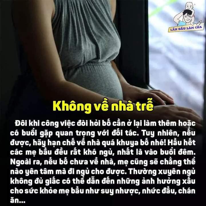 9 KHÔNG mọi ông chồng cần nhớ KHI VỢ MANG THAI