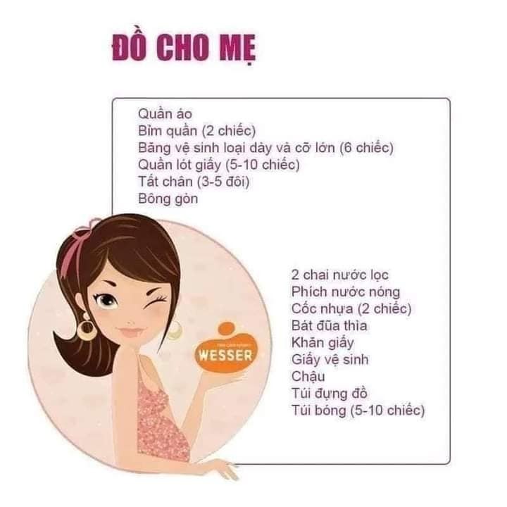 Lưu ý khi chuẩn bị đồ đi sinh
Ba Mẹ hãy lưu lại và chuẩn bị thật đầy đủ cho bé trước khi sinh nhé

Xem danh sách đầy đủ tại đây các mẹ nha:
https://mamibabi.com.vn/danh-sach-do-di-sinh