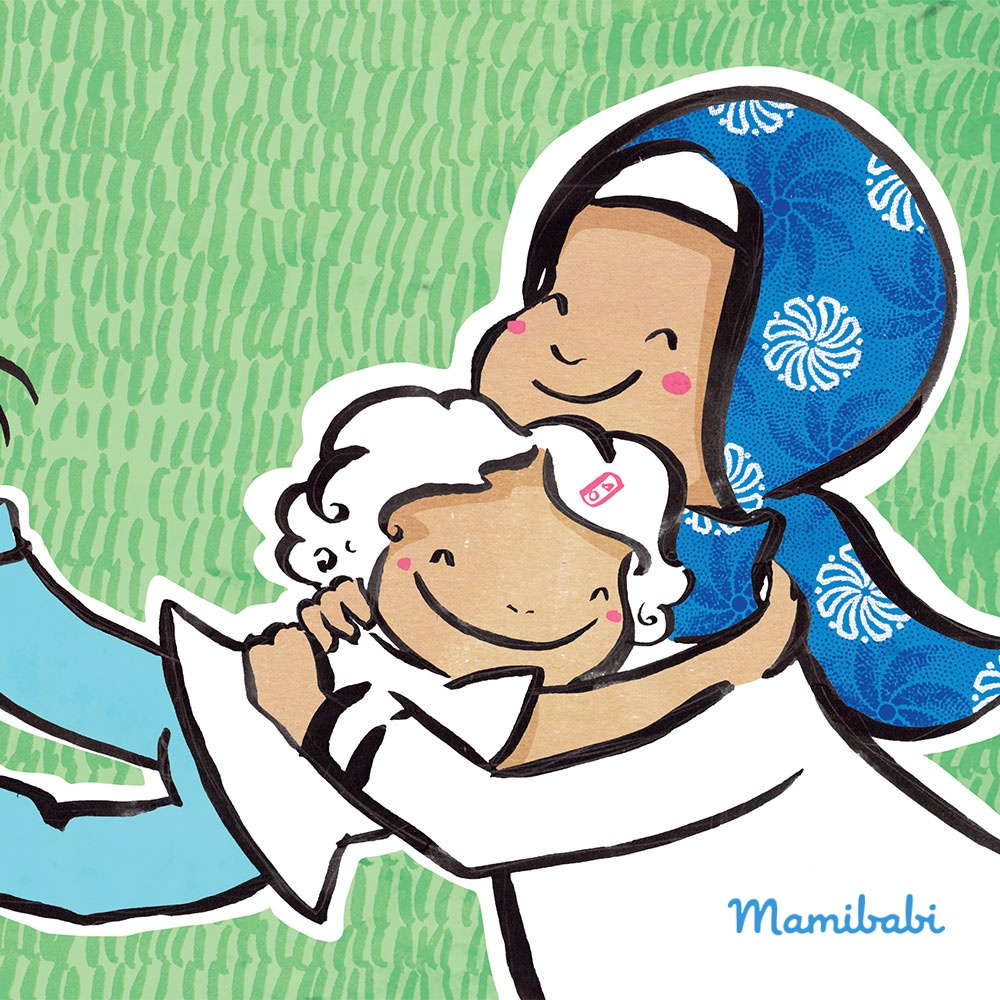 Truyện Ehon - Truyện tranh thai giáo: Giống như con!