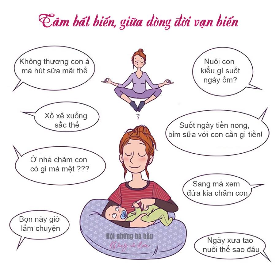 Phụ nữ mang bầu và sinh con là cả sự hi sinh vất vả, nếu không động viên và quan tâm chân thành được thì đừng buông những lời đắng cay
Mẹ bỉm sữa cứ bỏ ngoài tai, miễn là mỗi ngày mẹ chăm con vẫn luôn khỏe mạnh ❤️
