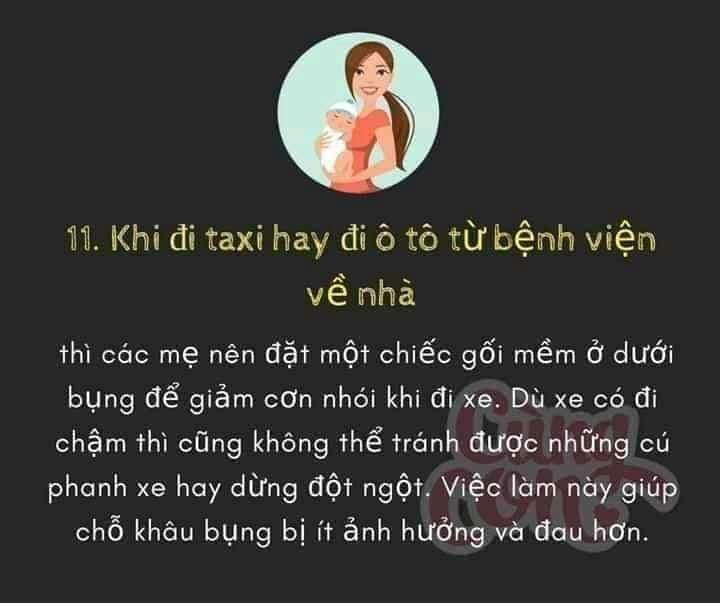 21 điều nhất định phải kiêng kỵ sau sinh