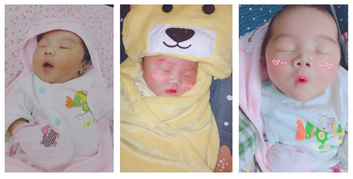 Thai giáo phải nói là vi diệu các mẹ ạ, nhờ Mamibabi mà e mới biết đến thai giáo, cũng phải cảm ơn các anh chị làm ra cái app hay quá.

Em bé nhà em dự sinh 20/9, mẹ cháu lóp ngóp trước cả tháng vì đi khám mọi chỗ bác sĩ đều bảo thai to( 4,1kg em con đầu, siêu âm gần nhất lúc sinh 3,8kg) nên cân nhắc đến trường hợp mổ nữa.

38w5d em tách ối để mong sinh thường nhưng về nhà hôm sau chỉ bong nút nhầy chờ đợi chuyển dạ mà không thấy. 39w5d vợ chồng em xách giỏ vào viện vì thấy hơi êm ẩm nhưng bsi khám trong bảo chưa chuyển dạ đâu, về nhà đợi đi. Về nhà vc em dự nếu đến ngày dự sinh 20/9 mà k chuyển dạ thì 21/9 vào xin mổ chủ động thì đúng đêm 0:30 ngày 20/9 em đau bụng rồi đi vào viện. 1h30 sáng em nhập viện đau nhẹ khám trong mở 2 phân thế là lên phòng chờ sinh chịu những cơn đau đẻ . Em nhát đau nên đòi gây tê màng cứng mà bsi bảo chưa tiêm được, hôm đó viện đông dã man, bác sĩ, y tá quay cuồng với các sản phụ và không quên than hnay ngày đẹp hay sao mà đông người đẻ thế 🤣🤣

E đau vật vã đến 8h khám trong mở 6 phân mà thật sự k còn cái giường nào để nằm lên gây tê, em đứng luôn tại cửa phòng sinh chỉ đợi có mẹ nào đẻ xong là lên. 

Tiếp mục đi đẻ ạ 🤣. Combo thai to, chuyển dạ lâu nhưng bác sỹ hô rặn đúng 2 hơi là con em ra, em thì sợ con chưa ra cố rặn thêm phát nữa, bsi bảo thôi được rồi con ra rồi 🤣. 

Bác cho con da kề da với mẹ và bảo nhìn cái gáy này con phải từ 4kg và sau thì con 4,1kg ạ ☺️. Ôi lúc này hạnh phúc lắm các mẹ ạ . Lúc con da kề da mẹ bác còn chụp cho 2 mẹ con mấy kiểu ảnh khoảnh khắc đầu đời rồi sau gửi cho mẹ cháu làm kỉ niệm. Tiếp đó em được khâu rồi đưa về phòng sau sinh đón con. Em về phòng hồi sức bác còn nhắn tin hỏi thăm 2 mẹ con và bảo mẹ lưu ý một số vấn đề do sinh con to. chiều hôm sau em được xuất viện luôn rồi.
Trộm vía con rất chi là háu ăn 😁 cứ tu ti mẹ lo là lăn ra ngủ gọi dậy chơi cũng cứ ngủ :))

Chúc các mẹ các chị các cô các bác sớm về đích giống nhà cháu nha. Cảm ơn Mamibabi 1 lần nữa ạ. Thai giáo thật vi diệu, mẹ nào bận mấy thì bận cũng nhớ dành thời gian cho bé nha