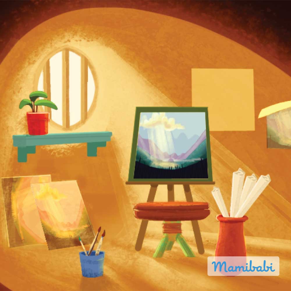 Truyện Ehon - Truyện tranh thai giáo: Món quà của Mogau