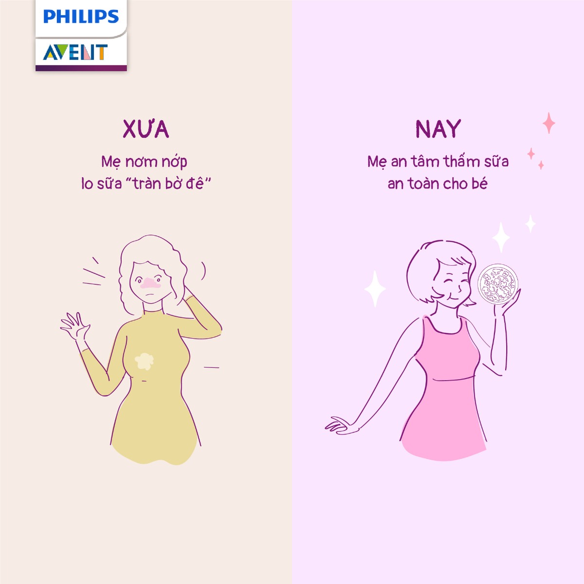 CHUYỆN HAY LÀM MẸ: THỜI XƯA THỜI NAY

Ngày xưa khó nhọc chăm con 
Ngày nay ..cũng thế, nhưng còn thảnh thơi! Nhờ đâu ấy nhỉ?🤱

Làm mẹ mỗi thời mỗi khác, bí quyết chăm con ngày càng đổi mới. Nhân Ngày Phụ Nữ Việt Nam 20/10, hãy cùng điểm lại những khác biệt thú vị về cách chăm con thời Xưa - Nay các mẹ nhé