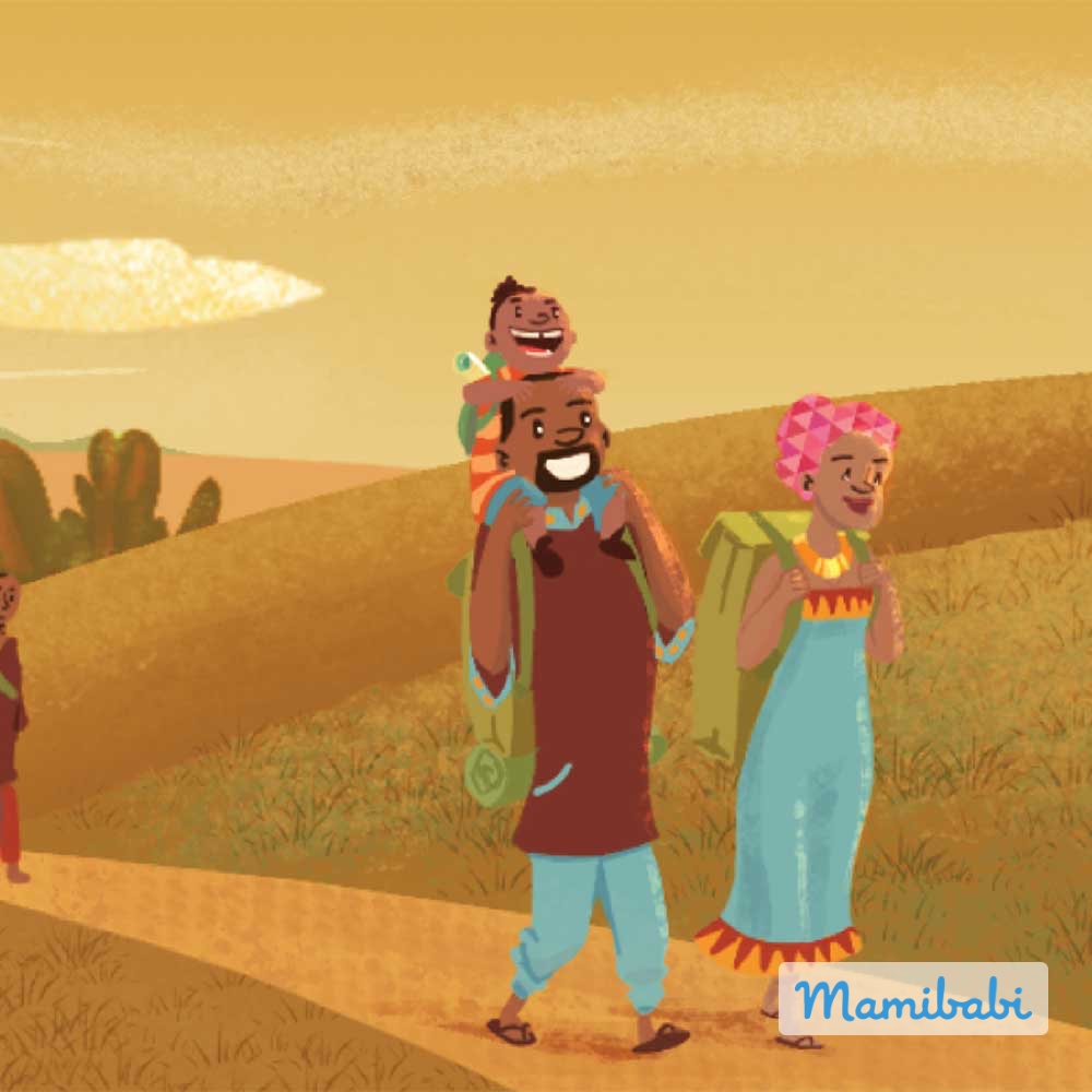 Truyện Ehon - Truyện tranh thai giáo: Món quà của Mogau