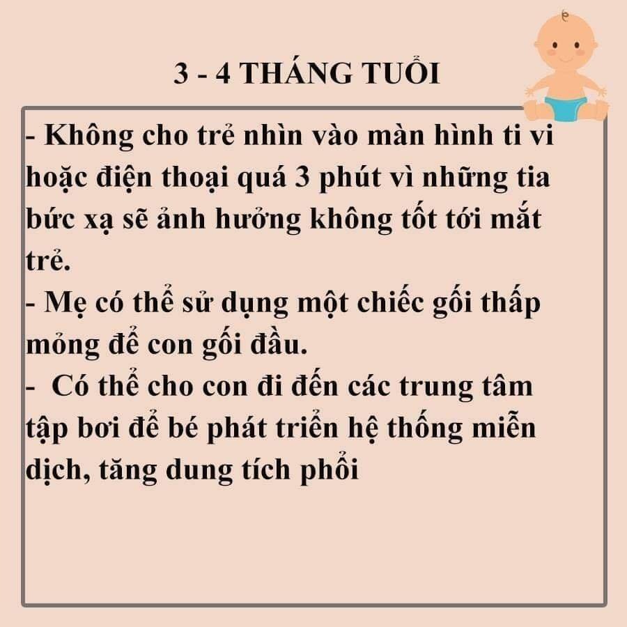 Cẩm nang chăm sóc trẻ sơ sinh từ 0 - 12 tháng. 
Mẹ nhất định phải lưu lại nhé ❤