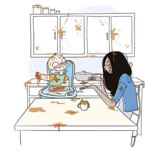 Hôm trc có ai bảo làm mẹ dễ lắm ấy nhỉ 🤣