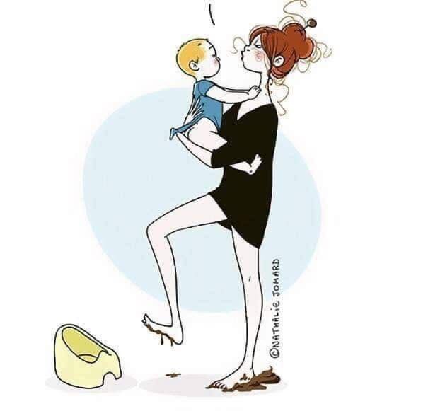 Hôm trc có ai bảo làm mẹ dễ lắm ấy nhỉ 🤣