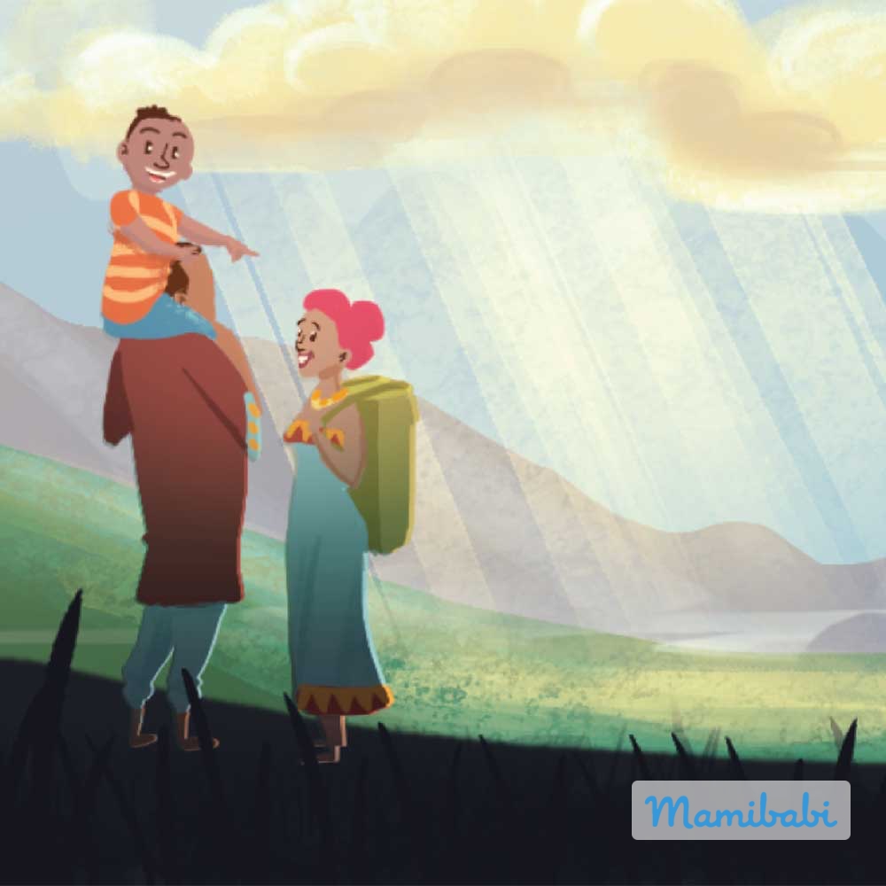 Truyện Ehon - Truyện tranh thai giáo: Món quà của Mogau