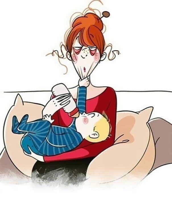 Hôm trc có ai bảo làm mẹ dễ lắm ấy nhỉ 🤣