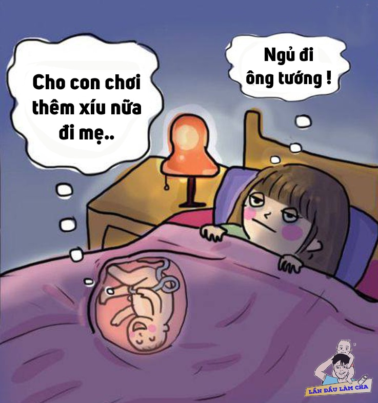 Chỉ được cái ngủ ngày quậy đêm là giỏi thôi 😂😂
