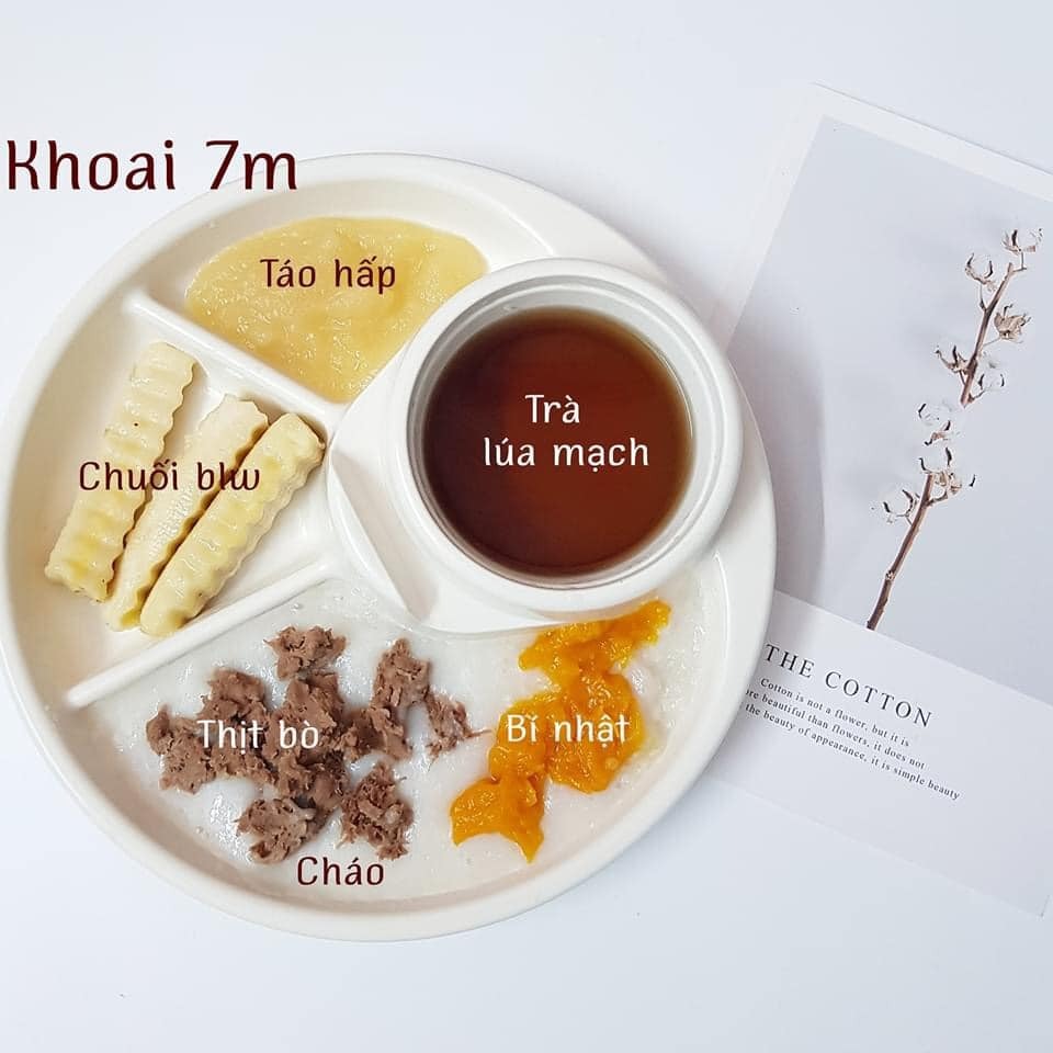 Hành trình ADKN kết hợp BLW.

Sang tháng thứ 7 mẹ cho ăn kết hợp chút xíu BLW nhưng em vẫn ăn ngon lành. Rau củ quả, thịt cá em đều ăn hết không chê món nào.

Chiều tối nào cũng ăn bánh mẹ làm nên kỹ năng ăn thô tốt hơn nhiều rồi. Biết cắn miếng nhỏ và nhai kỹ. Gặp hôm nào mẹ lười đi chợ thì nhà có gì ăn nấy. Có khi khát với lấy cả trà của mẹ ra uống luôn. 

Bước sang tháng thứ 8 mẹ cũng khá stress vì chịu nhiều ý kiến nhau. Nhưng mà mẹ biết làm thế nào để tốt nhất cho em. Tất nhiên mẹ sẽ không so sánh em với bất cứ em bé nào để tự tạo áp lực. 

Mẹ lưu lại đây những bữa ăn của Khoai để sau này Khoai biết đã hoàn thành cơm mẹ nấu như thế nào nhé .🙌

St: mẹ Khoai