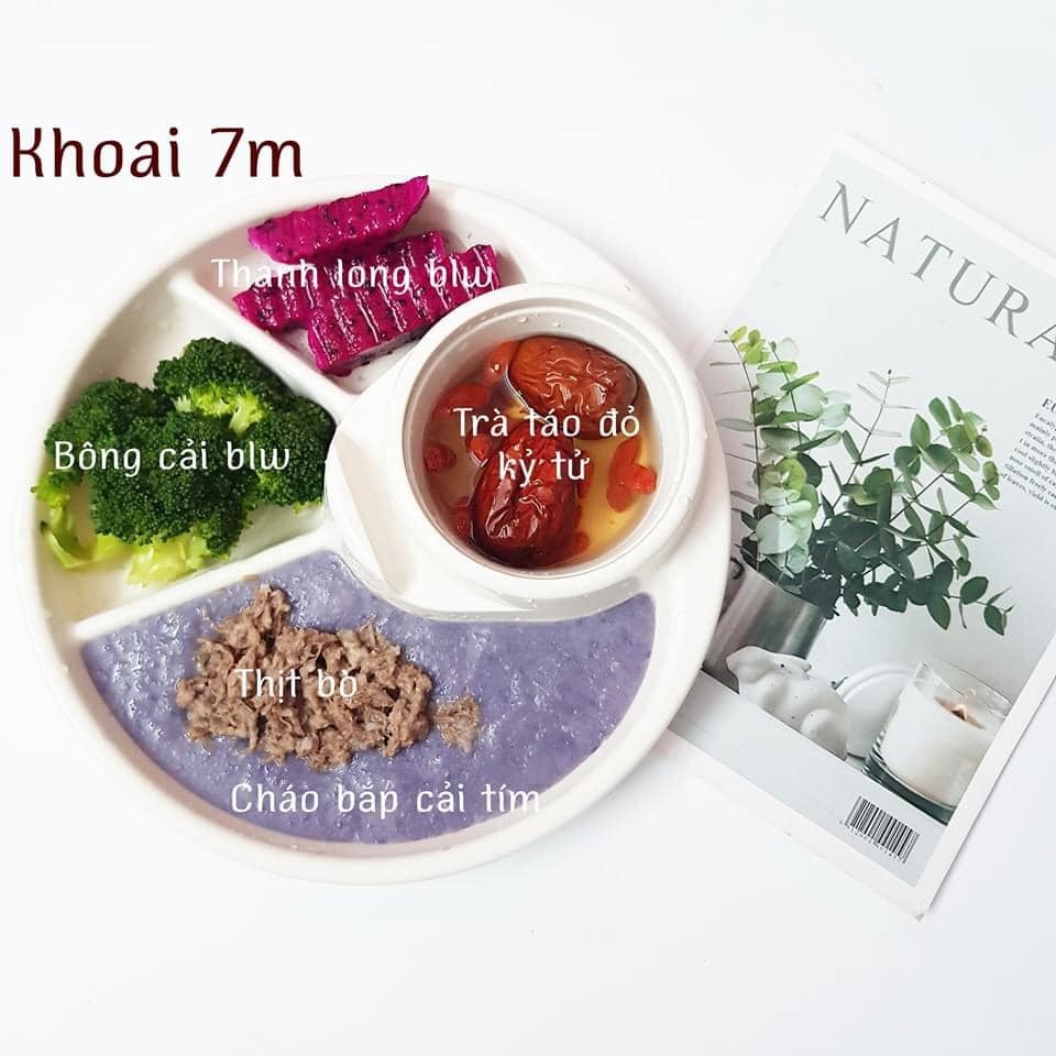 Hành trình ADKN kết hợp BLW.

Sang tháng thứ 7 mẹ cho ăn kết hợp chút xíu BLW nhưng em vẫn ăn ngon lành. Rau củ quả, thịt cá em đều ăn hết không chê món nào.

Chiều tối nào cũng ăn bánh mẹ làm nên kỹ năng ăn thô tốt hơn nhiều rồi. Biết cắn miếng nhỏ và nhai kỹ. Gặp hôm nào mẹ lười đi chợ thì nhà có gì ăn nấy. Có khi khát với lấy cả trà của mẹ ra uống luôn. 

Bước sang tháng thứ 8 mẹ cũng khá stress vì chịu nhiều ý kiến nhau. Nhưng mà mẹ biết làm thế nào để tốt nhất cho em. Tất nhiên mẹ sẽ không so sánh em với bất cứ em bé nào để tự tạo áp lực. 

Mẹ lưu lại đây những bữa ăn của Khoai để sau này Khoai biết đã hoàn thành cơm mẹ nấu như thế nào nhé .🙌

St: mẹ Khoai