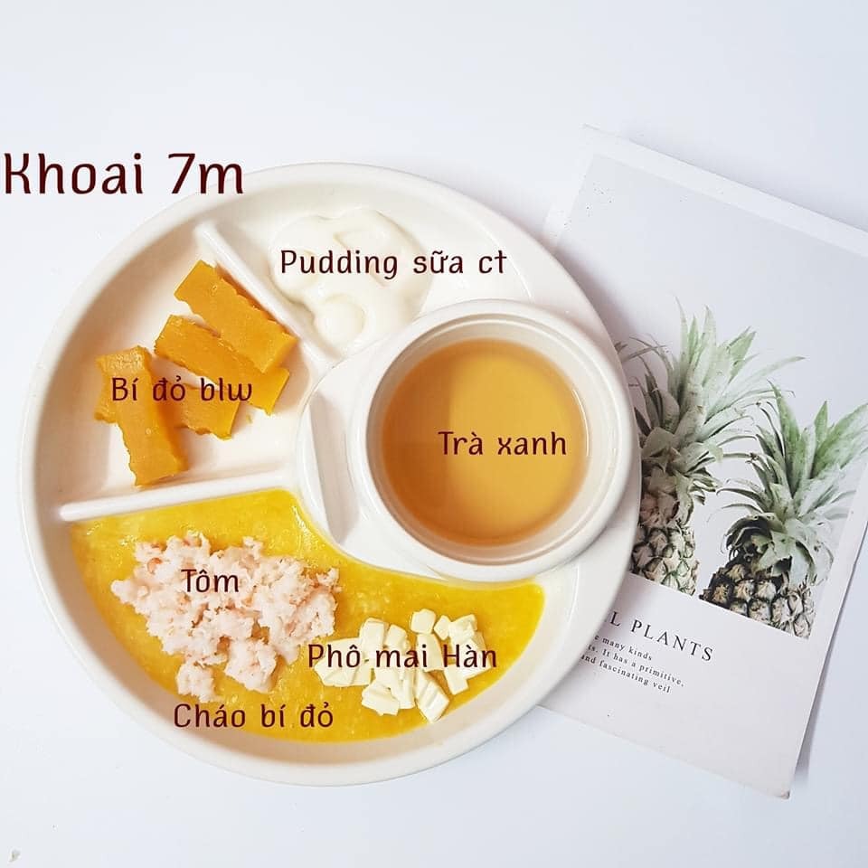 Hành trình ADKN kết hợp BLW.

Sang tháng thứ 7 mẹ cho ăn kết hợp chút xíu BLW nhưng em vẫn ăn ngon lành. Rau củ quả, thịt cá em đều ăn hết không chê món nào.

Chiều tối nào cũng ăn bánh mẹ làm nên kỹ năng ăn thô tốt hơn nhiều rồi. Biết cắn miếng nhỏ và nhai kỹ. Gặp hôm nào mẹ lười đi chợ thì nhà có gì ăn nấy. Có khi khát với lấy cả trà của mẹ ra uống luôn. 

Bước sang tháng thứ 8 mẹ cũng khá stress vì chịu nhiều ý kiến nhau. Nhưng mà mẹ biết làm thế nào để tốt nhất cho em. Tất nhiên mẹ sẽ không so sánh em với bất cứ em bé nào để tự tạo áp lực. 

Mẹ lưu lại đây những bữa ăn của Khoai để sau này Khoai biết đã hoàn thành cơm mẹ nấu như thế nào nhé .🙌

St: mẹ Khoai