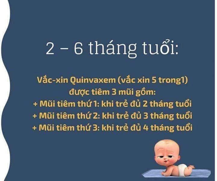 CÁC MŨI TIÊM BẢO VỆ BÉ CẢ ĐỜI
Các mẹ có con nhỏ lưu lại nhé ❤