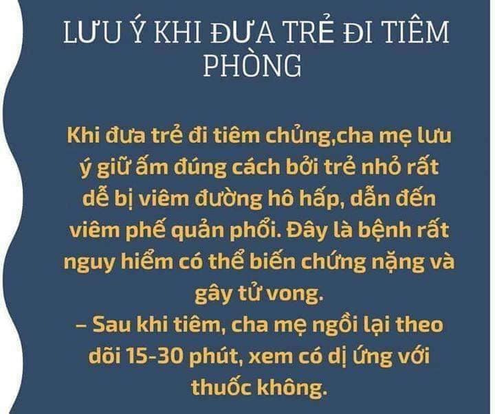 CÁC MŨI TIÊM BẢO VỆ BÉ CẢ ĐỜI
Các mẹ có con nhỏ lưu lại nhé ❤