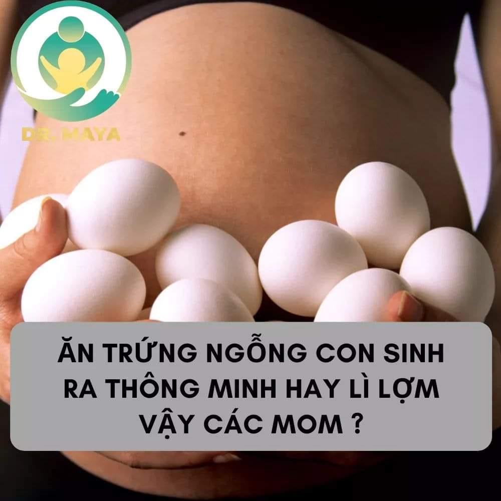 Có mom bảo ăn trứng ngỗng thì sinh con ra thông minh, nhiều người lại bảo con sẽ lì lợm, bướng bỉnh. Mom nào ăn trứng ngỗng lúc sinh vào chia sẽ kinh nghiệm với ạ!