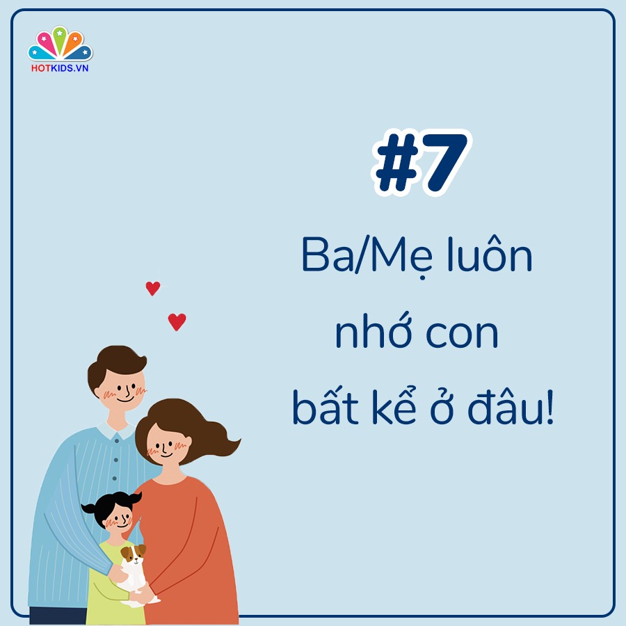 13 CÂU NÓI GIÚP CON TÍCH CỰC MỖI NGÀY ❣

Gửi những ông bố, bà mẹ!

🙆‍♂🙆‍♀Chúng ta chính là người ảnh hưởng lớn nhất đến cuộc sống của con mình. Những gì ba mẹ nói với con hàng ngày sẽ có một tác động rất lớn vào sự phát triển của con. Nếu muốn con là một đứa trẻ luôn suy nghĩ tích cực, nói điều tích cực, hãy gieo những lời nói tích cực cho con nhé!

👉13 câu nói dưới đây sẽ là những điều mà chúng ta NÊN nói với con hàng ngày để con có động lực mỗi ngày trong cuộc sống. Hãy nuôi dưỡng những đứa trẻ tích cực và lan tỏa điều tích cực này tới mọi người ba mẹ nhé!