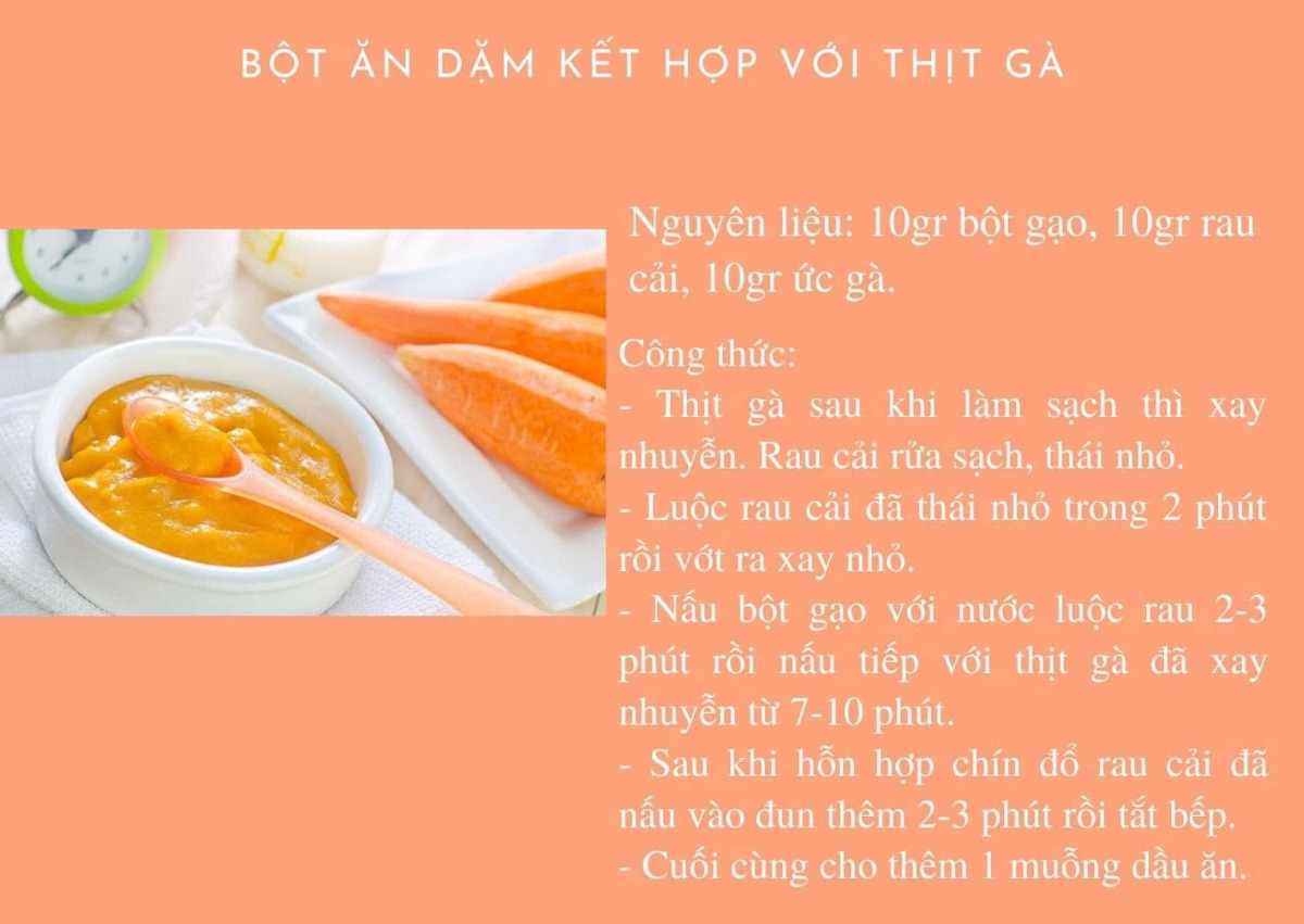 GỢI Ý MẸ THỰC ĐƠN ĂN DẶM CHO BÉ TÁO BÓN, TIÊU HOÁ KÉM
CÁC MẸ HÃY LƯU LẠI ĐỂ BỔ SUNG NGAY VÀO THỰC ĐƠN CHO CON