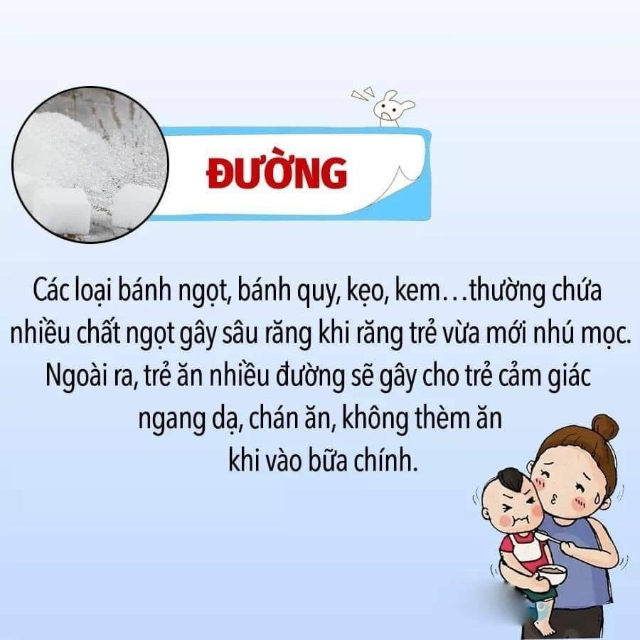 🍄🍄 4 loại thực phẩm mẹ KHÔNG nên bổ sung cho trẻ từ 6 đến 12 tháng tuổi
⚡️ Bên cạnh những thực phẩm nên cho ăn thì trong quá trình chăm sóc trẻ sơ sinh nếu bạn không để ý thì những thực phẩm sau sẽ không có lợi cho bé trong độ tuổi này các mẹ phải hết sức cẩn thận.