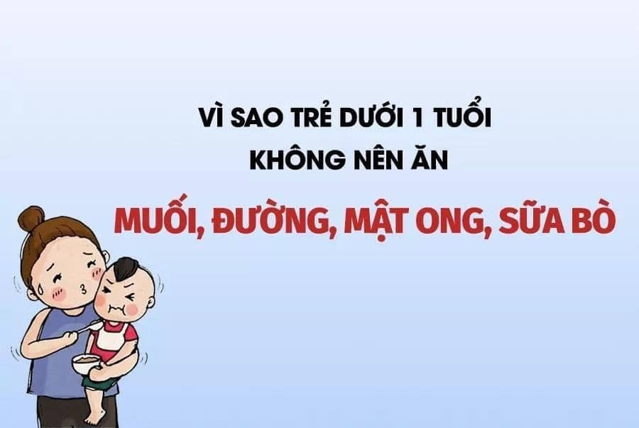 🍄🍄 4 loại thực phẩm mẹ KHÔNG nên bổ sung cho trẻ từ 6 đến 12 tháng tuổi
⚡️ Bên cạnh những thực phẩm nên cho ăn thì trong quá trình chăm sóc trẻ sơ sinh nếu bạn không để ý thì những thực phẩm sau sẽ không có lợi cho bé trong độ tuổi này các mẹ phải hết sức cẩn thận.