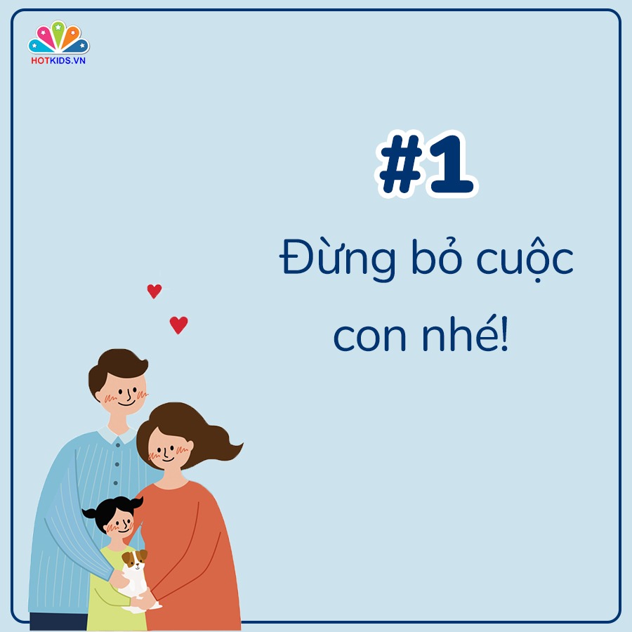 13 CÂU NÓI GIÚP CON TÍCH CỰC MỖI NGÀY ❣

Gửi những ông bố, bà mẹ!

🙆‍♂🙆‍♀Chúng ta chính là người ảnh hưởng lớn nhất đến cuộc sống của con mình. Những gì ba mẹ nói với con hàng ngày sẽ có một tác động rất lớn vào sự phát triển của con. Nếu muốn con là một đứa trẻ luôn suy nghĩ tích cực, nói điều tích cực, hãy gieo những lời nói tích cực cho con nhé!

👉13 câu nói dưới đây sẽ là những điều mà chúng ta NÊN nói với con hàng ngày để con có động lực mỗi ngày trong cuộc sống. Hãy nuôi dưỡng những đứa trẻ tích cực và lan tỏa điều tích cực này tới mọi người ba mẹ nhé!