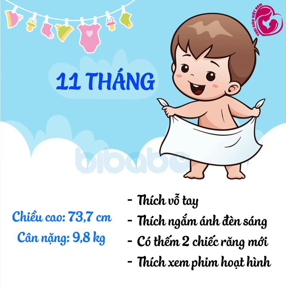 ❤️ THEO DÕI 12 THÁNG PHÁT TRIỂN CỦA CON YÊU ❤️

👉 Mom lưu lại để theo dõi sự phát triển của con trong 12 tháng đầu đời nhé! Khởi đầu suôn sẻ bé sẽ có tương lai sáng ngời ạ! Nếu bé con gặp phải 1 trong những vấn đề gì thì mẹ lưa ý nha!