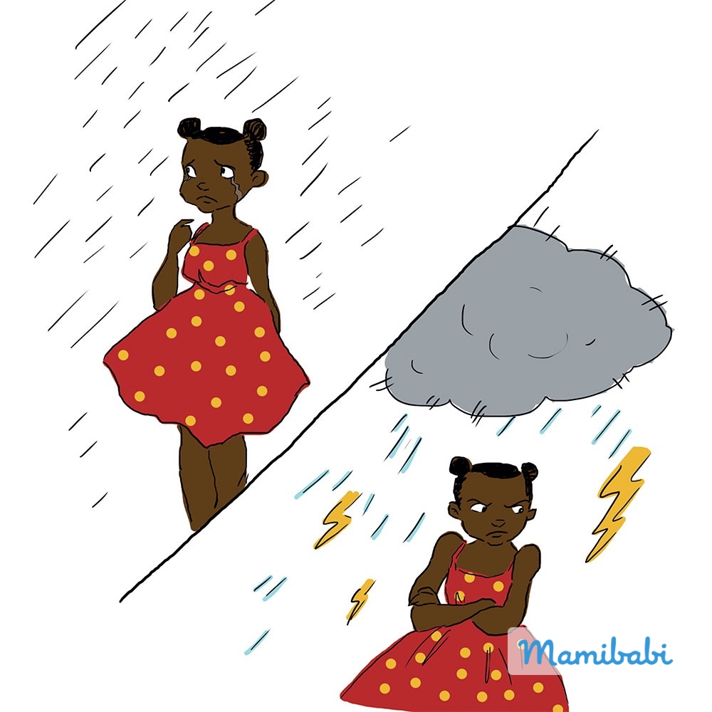 Truyện Ehon - Truyện tranh thai giáo: Thời tiết bên trong mình