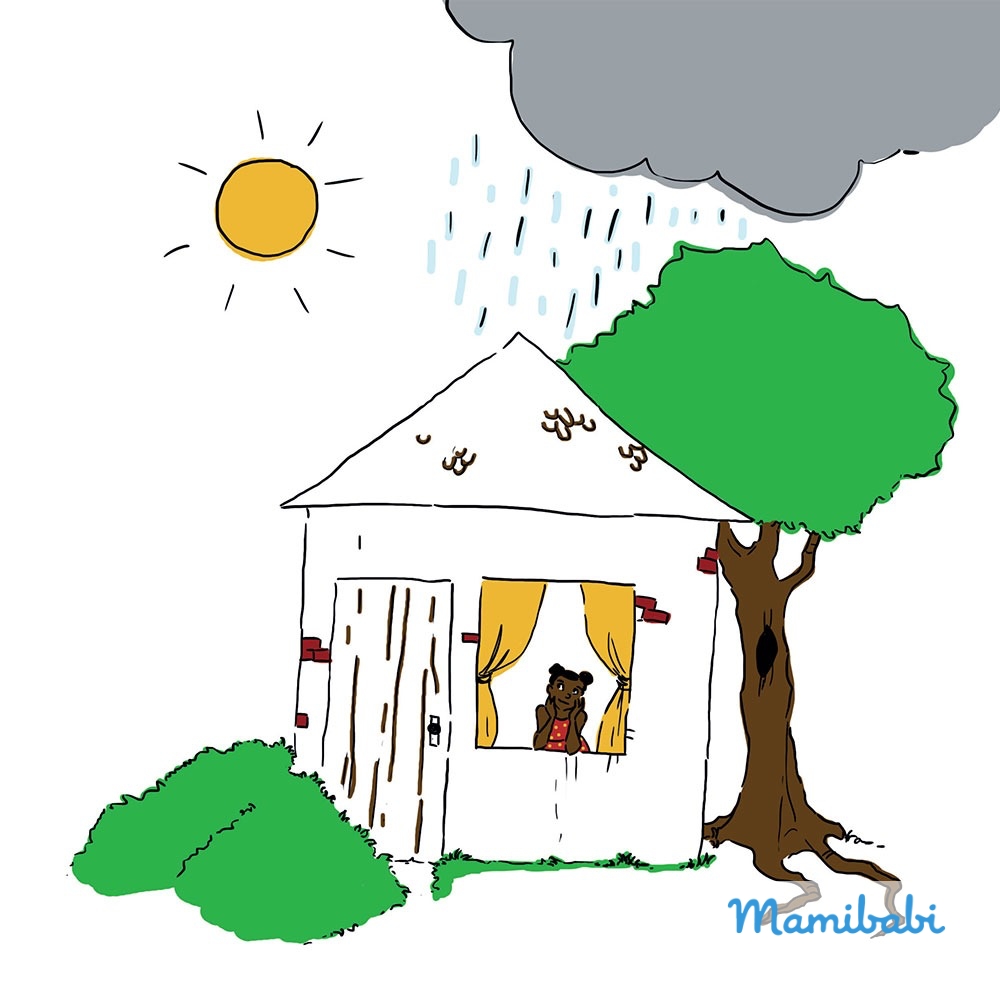 Truyện Ehon - Truyện tranh thai giáo: Thời tiết bên trong mình