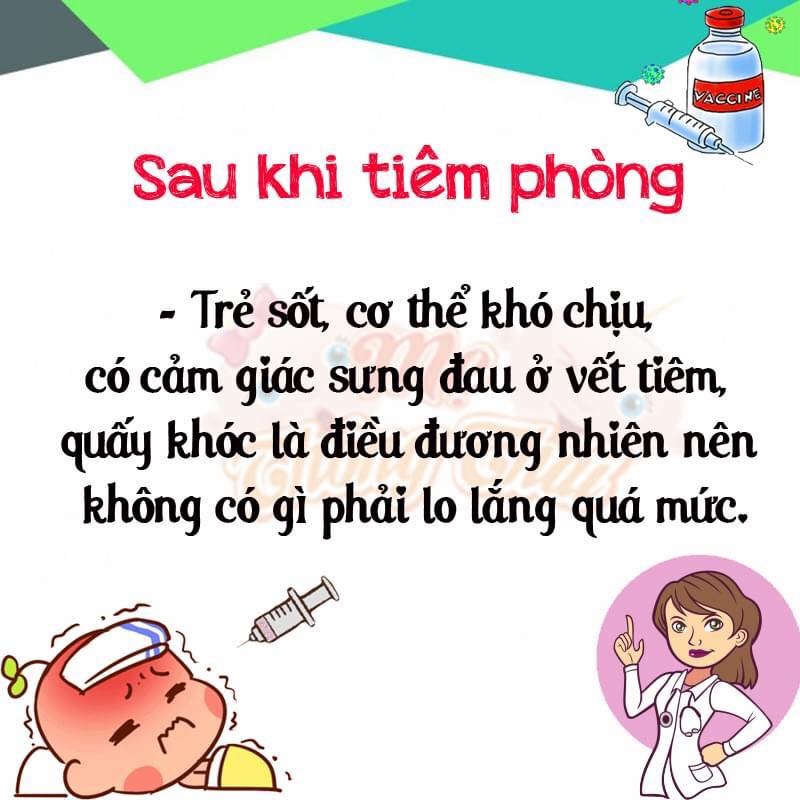 [TRẺ BỊ ĐAU SỐT SAU KHI TIÊM PHÒNG, MẸ PHẢI LÀM SAO? 😥]

Đây chắc chắn là thắc mắc của rất nhiều mẹ bỉm sữa khi thấy con quấy khóc đau sốt sau khi tiêm phòng. Hãy đọc ngay để chăm sóc bé đúng cách nhé!