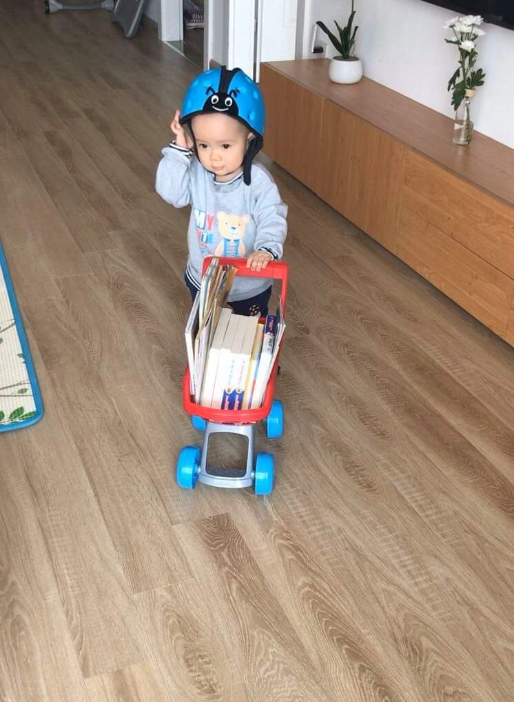 Ông nhõi nhà mình lúc chơi bài đẩy xe thích thú đây ạ 😄🤣🤣