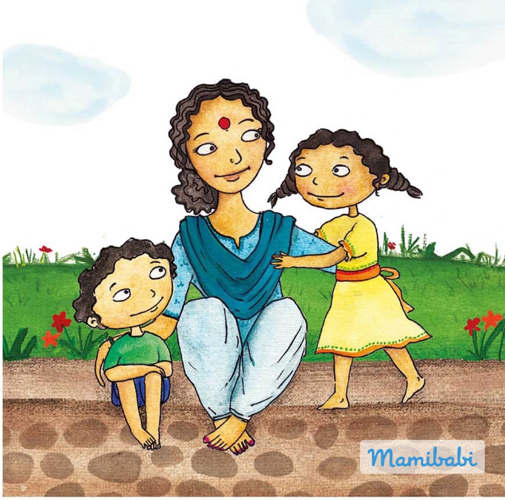 Truyện Ehon - Truyện tranh thai giáo: Những thợ sơn tí hon