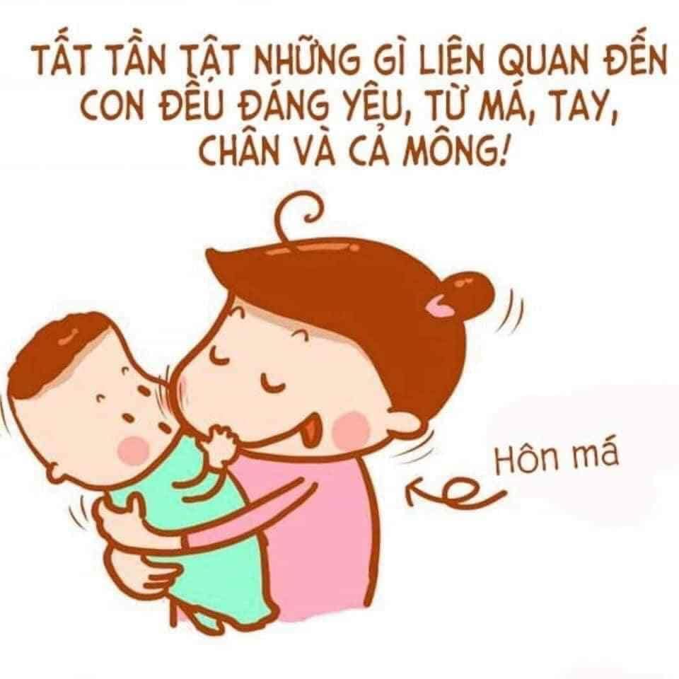 Cuồng con là như thế đó 😘😘😘