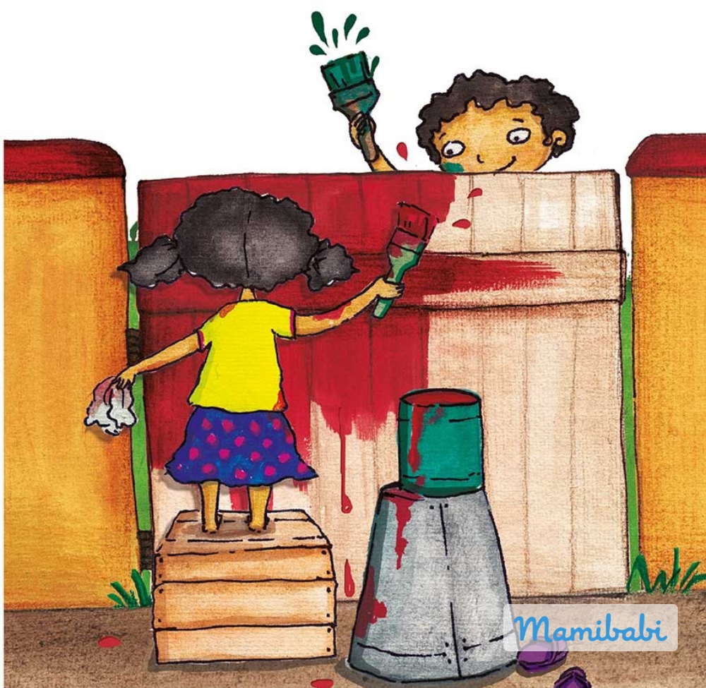 Truyện Ehon - Truyện tranh thai giáo: Những thợ sơn tí hon