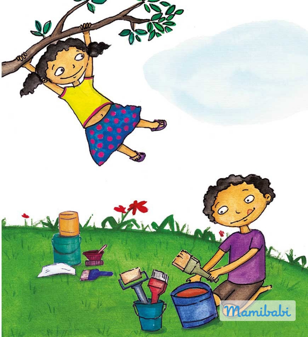 Truyện Ehon - Truyện tranh thai giáo: Những thợ sơn tí hon