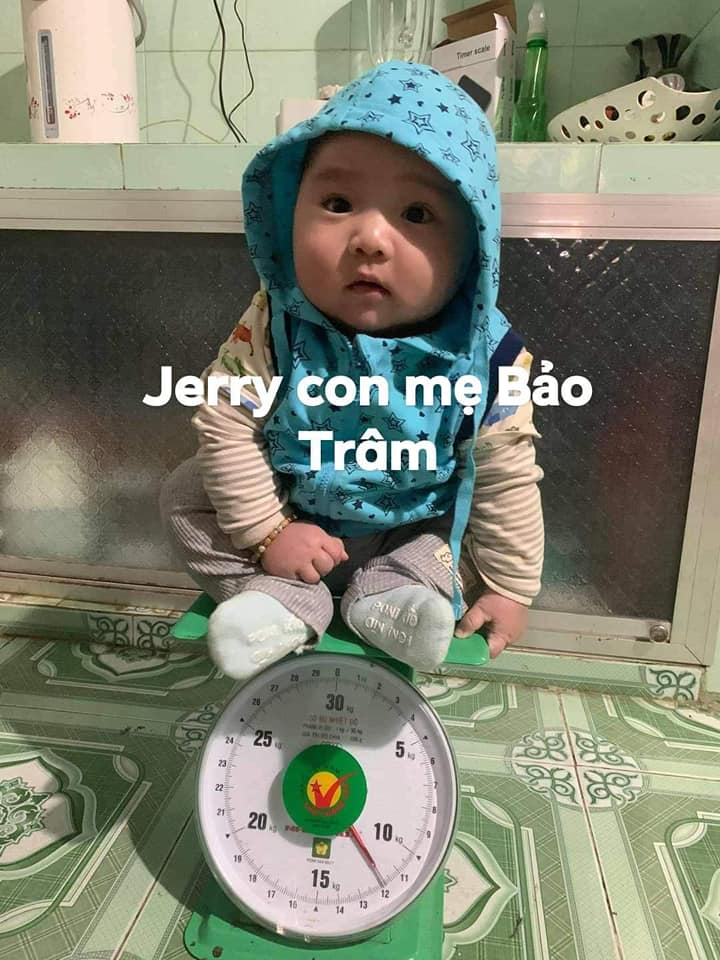 Con là Jerry_5m: 11,5kg. 72cm
Hôm nay lại lên thớt😂
Ai xin vía cục cưng nhà e k. ngủ từ 9h tối-7h sáng , chơi ngoan , ti giỏi ..